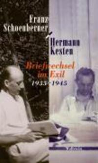 Cover: 9783835302525 | Briefwechsel im Exil 1933-1945 | Franz/Kesten, Hermann Schoenberner