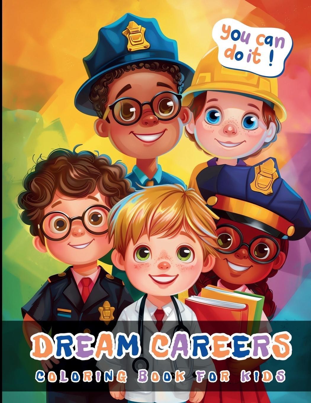 Cover: 9788397233607 | Dream Carrers Coloring Book For Kids | Artful Palette | Taschenbuch