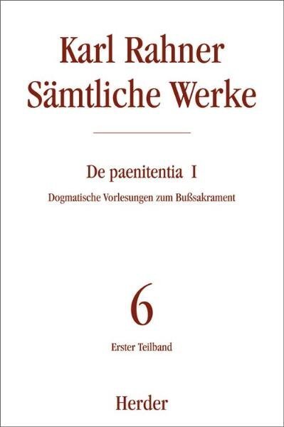 Cover: 9783451237065 | Karl Rahner Sämtliche Werke. Tl.1 | Dorothea Sattler | Buch