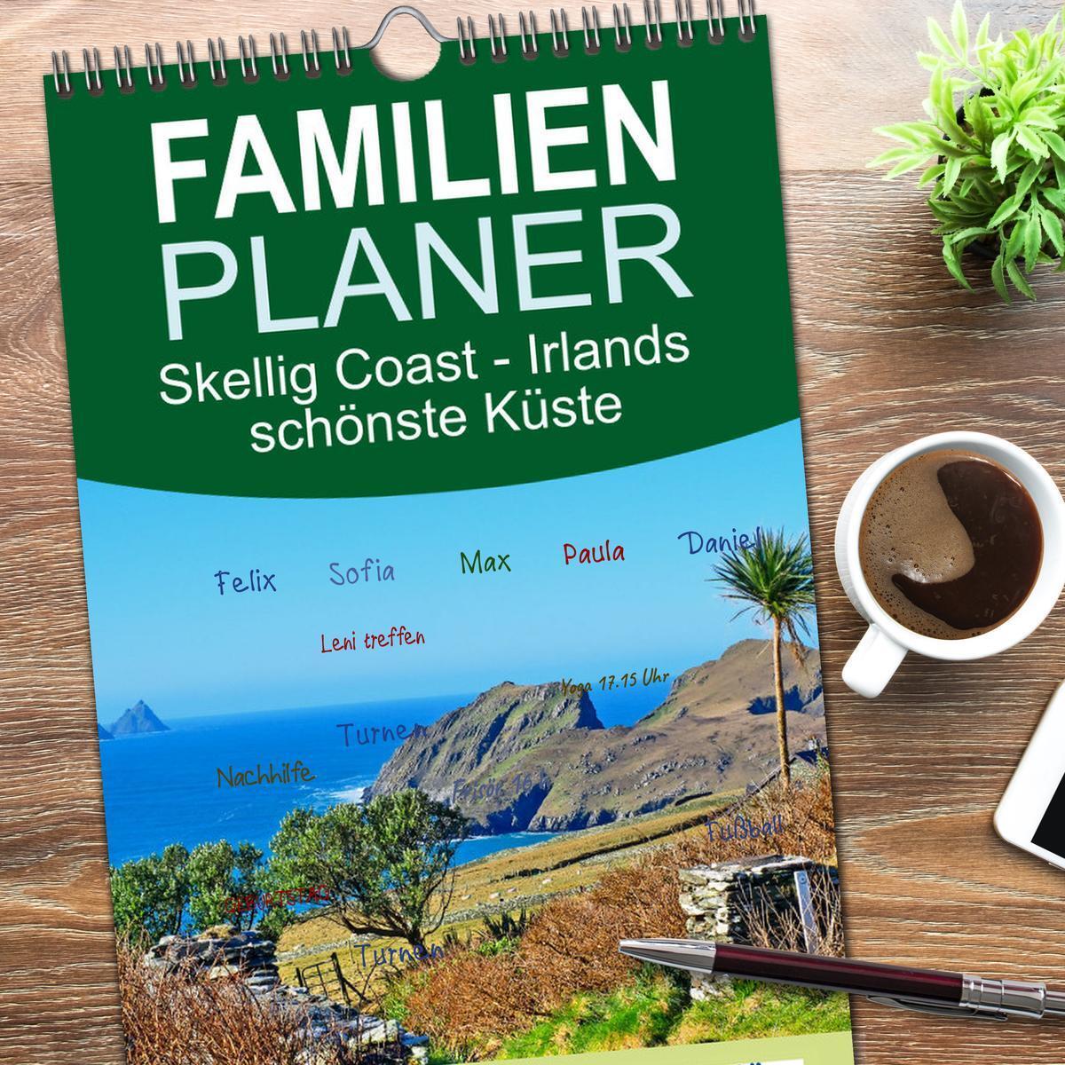 Bild: 9783457096116 | Familienplaner 2025 - Skellig Coast - Irlands schönste Küste mit 5...