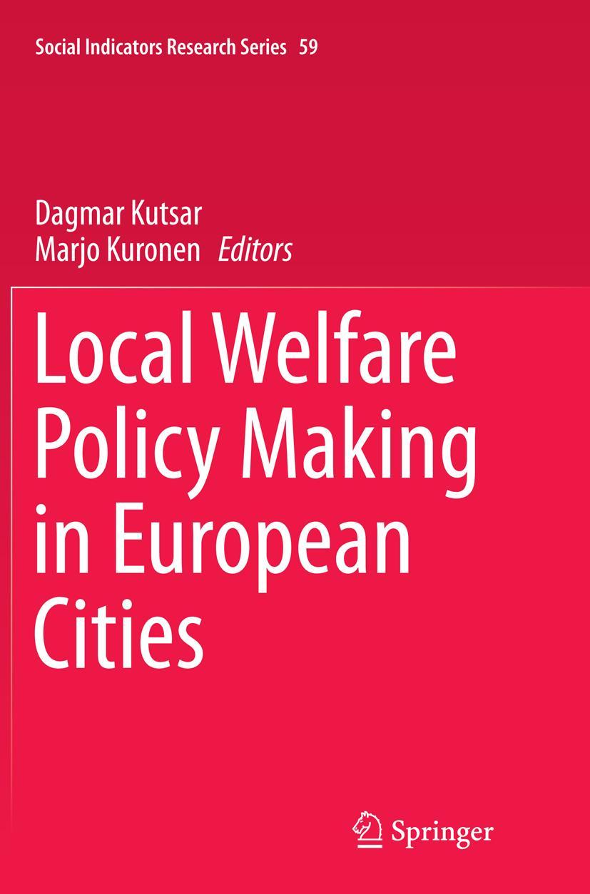 Cover: 9783319357669 | Local Welfare Policy Making in European Cities | Marjo Kuronen (u. a.)