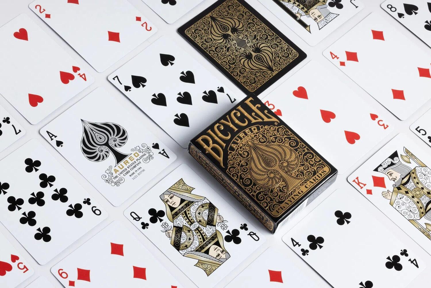 Bild: 73854024614 | Bicycle Aureo | United States Playing Card Company | Spiel | 22580005