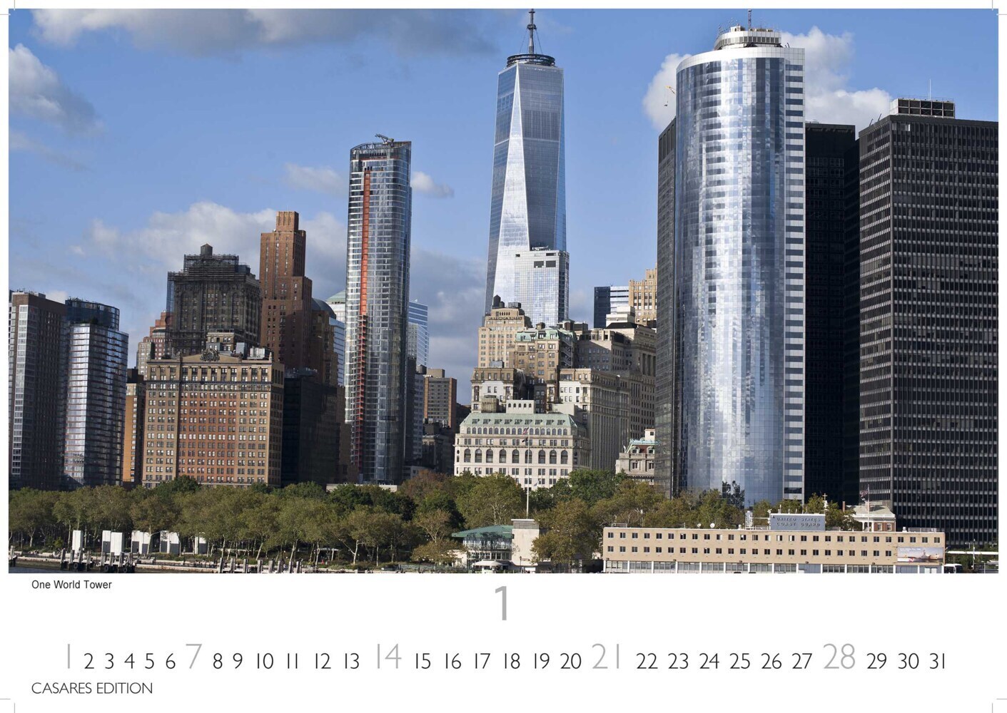 Bild: 9789918621255 | New York 2024 L 35x50cm | Kalender | 14 S. | Deutsch | 2024