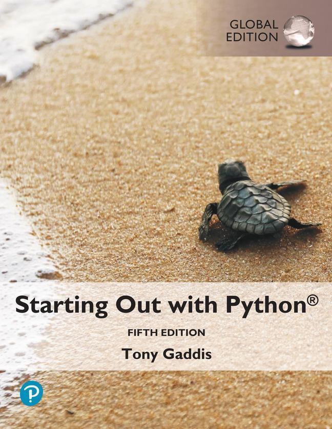 Cover: 9781292408637 | Starting Out with Python, Global Edition | Tony Gaddis | Taschenbuch
