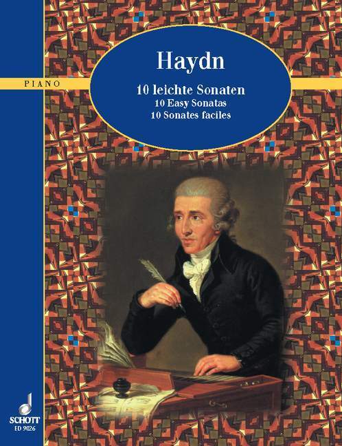Cover: 9783795752934 | 10 leichte Sonaten | Klavier., Schott Piano Classics | Joseph Haydn