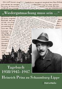 Cover: 9783932313905 | 'Wiedergutmachung muss sein ...' | Tagebuch 1938/1945-1947 | Buch