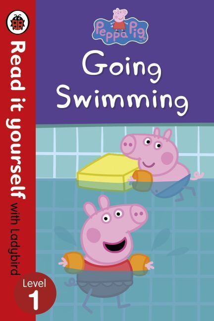Cover: 9780241244364 | Peppa Pig: Going Swimming - Read It Yourself with Ladybird Level 1