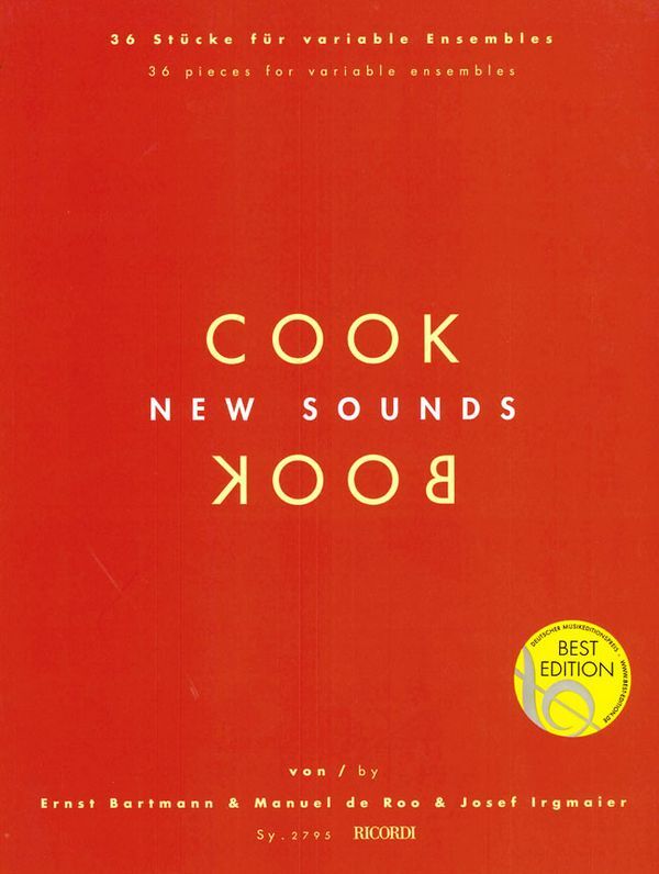 Cover: 9783938809129 | New Sounds Cookbook | Ernst Bartmann (u. a.) | Buch | Deutsch | 2006