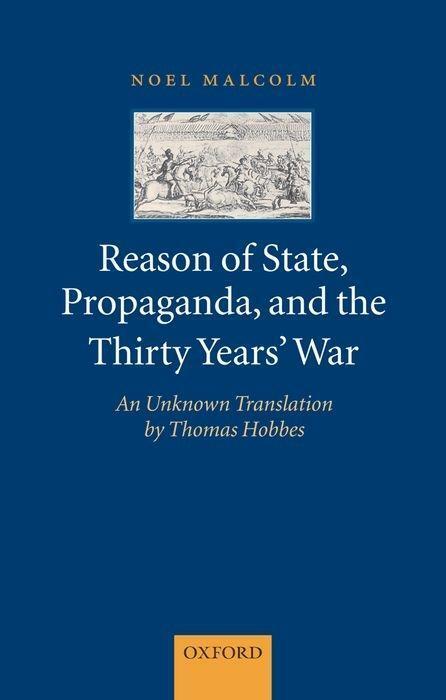 Cover: 9780199575718 | Reason of State, Propaganda, and the Thirty Years' War: An Unknown...