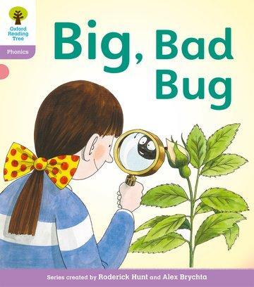 Cover: 9780198485025 | Oxford Reading Tree: Level 1+: Floppy's Phonics Fiction: Big, Bad Bug!