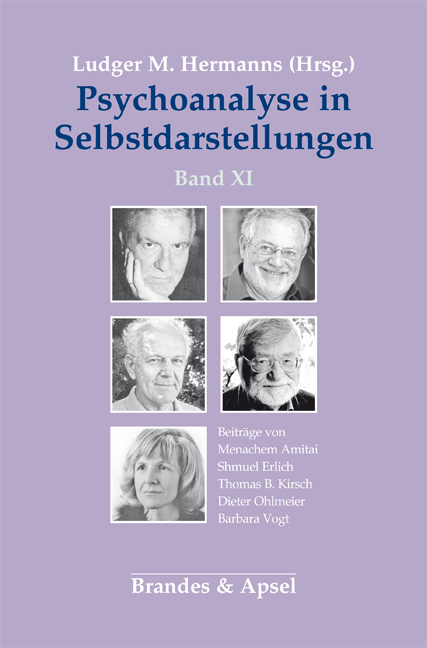 Cover: 9783955581954 | Psychoanalyse in Selbstdarstellungen. Bd.11 | Ludger M. Hermanns