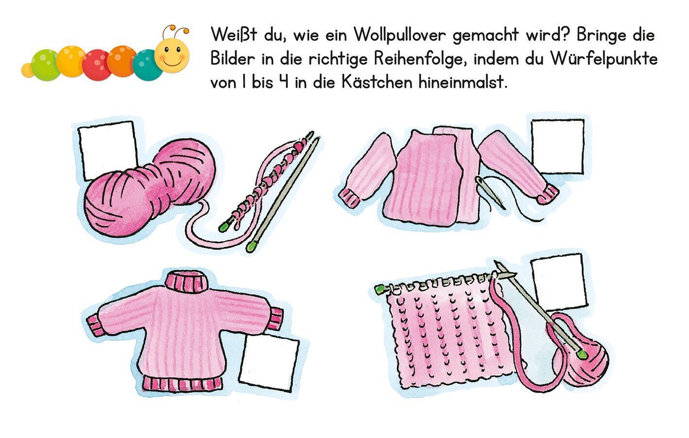 Bild: 9783845846859 | Lernraupe - Kindergarten-Übungsbox | 50 Karten mit abwischbarem Stift