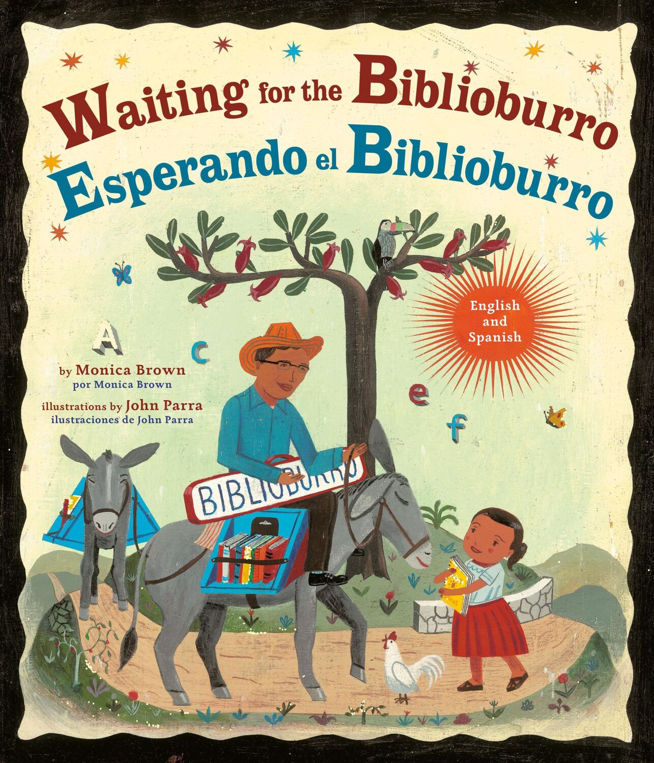 Cover: 9780593808665 | Waiting for the Biblioburro/Esperando El Biblioburro | Monica Brown