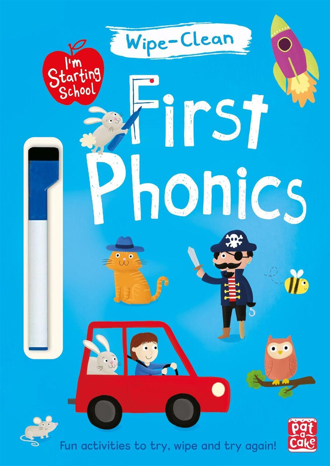 Cover: 9781526380111 | I'm Starting School: First Phonics | Wipe-clean book with pen | Buch