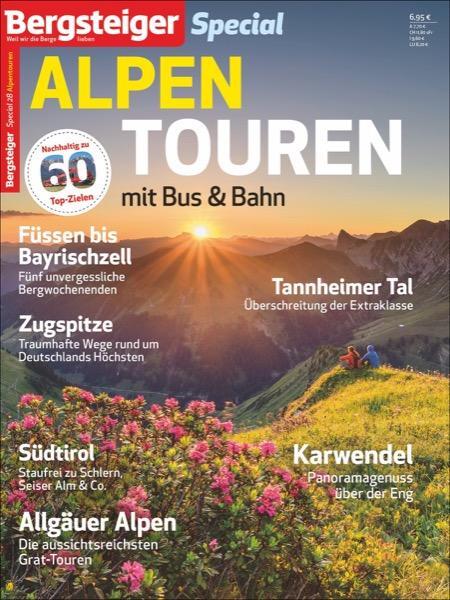 Cover: 9783734325342 | Bergsteiger Special 28: Alpentouren mit Bus & Bahn | Broschüre | 2021