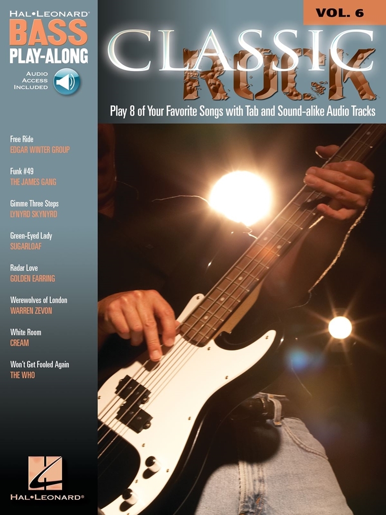 Cover: 73999993523 | Classic Rock | Bass Play-Along Volume 6 | Bass Play-Along | 2006