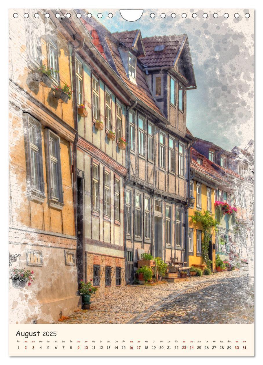 Bild: 9783435935239 | Quedlinburg - unsere Stadt (Wandkalender 2025 DIN A4 hoch),...