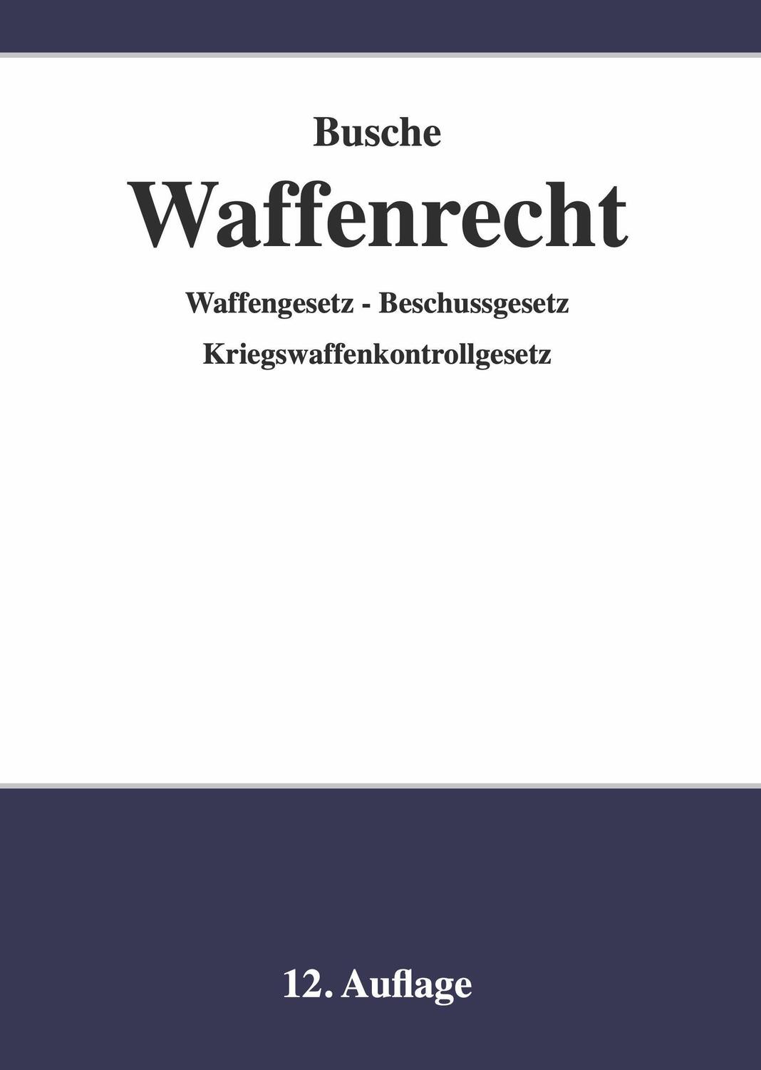 Cover: 9783963940231 | Waffenrecht - Praxiswissen für Waffenbesitzer, Handel, Verwaltung...