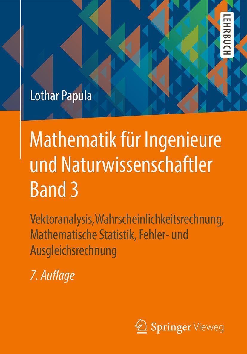 Cover: 9783658119232 | Mathematik für Ingenieure und Naturwissenschaftler. Band 03 | Papula