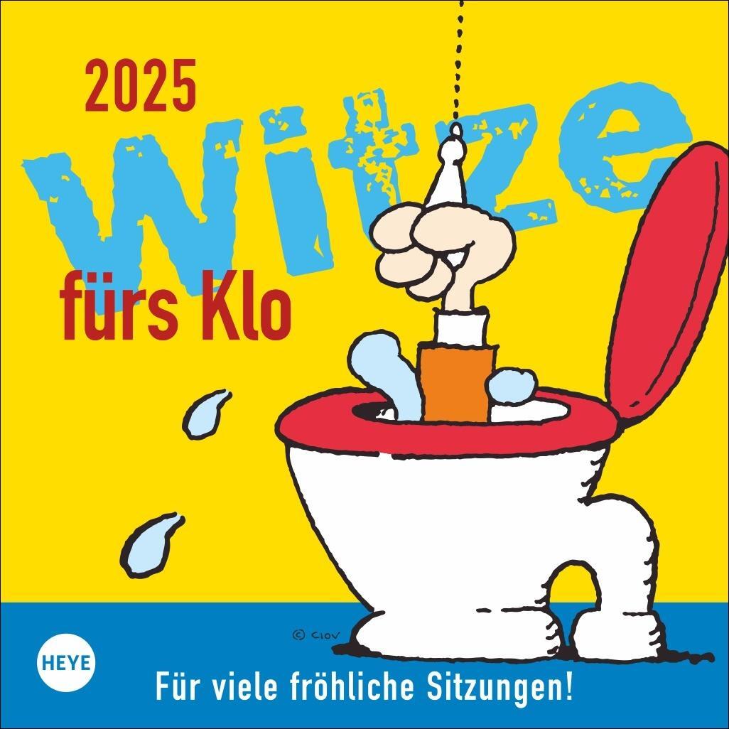 Cover: 9783756405626 | Witze fürs Klo Kalender 2025 | Kalender | Spiralbindung | 58 S. | 2025
