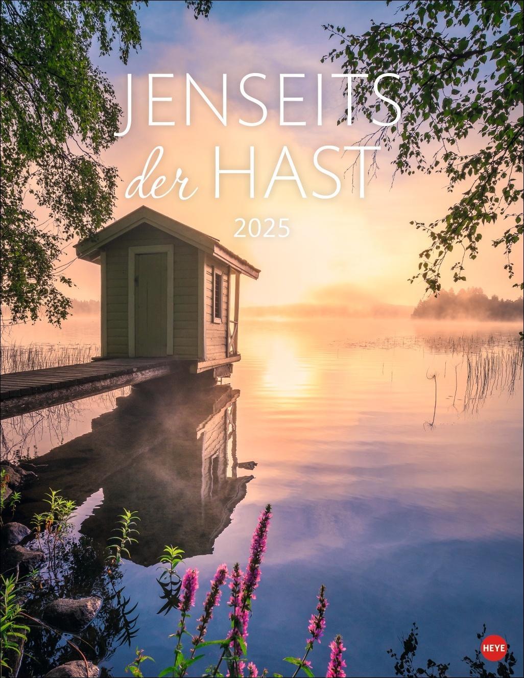 Cover: 9783756405268 | Jenseits der Hast Posterkalender 2025 | Heye | Kalender | 14 S. | 2025