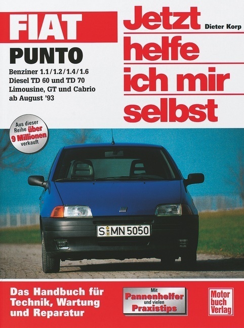 Cover: 9783613018181 | Fiat Punto (ab August '93) | Dieter Korp | Taschenbuch