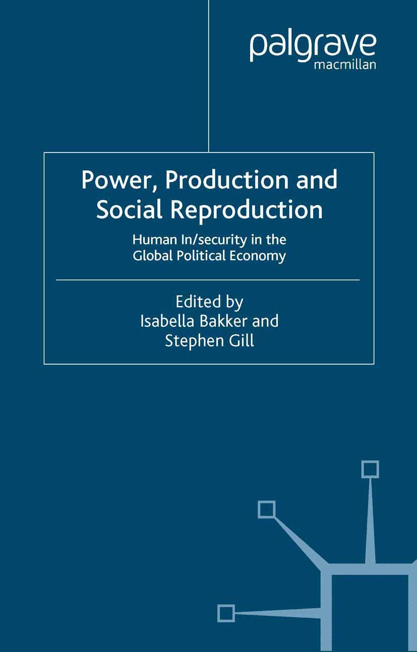 Cover: 9781403917935 | Power, Production and Social Reproduction | S. Gill (u. a.) | Buch