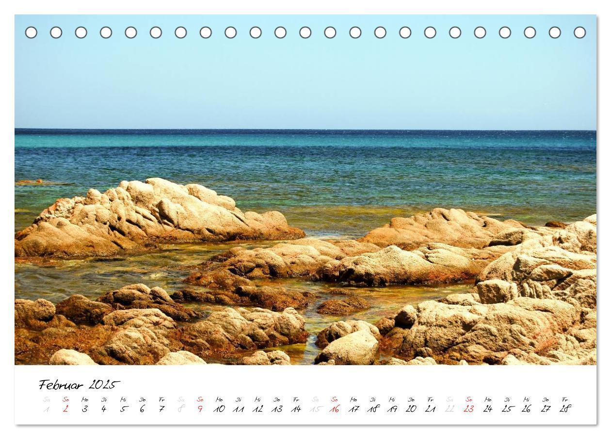 Bild: 9783435815197 | SMARAGDENSCHATZ - SARDINIEN (Tischkalender 2025 DIN A5 quer),...