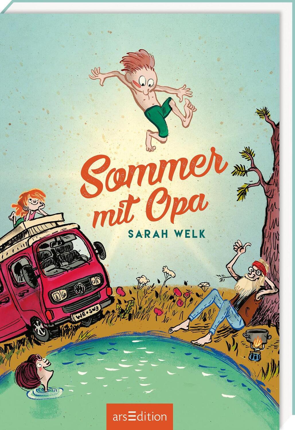 Cover: 9783845857206 | Sommer mit Opa (Spaß mit Opa 1) | Sarah Welk | Taschenbuch | 160 S.