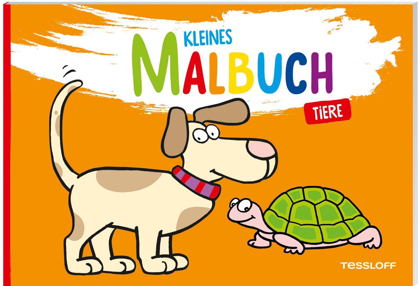 Cover: 9783788644444 | Kleines Malbuch.Tiere | Malen für Kinder ab 3 Jahren | Turnhofer