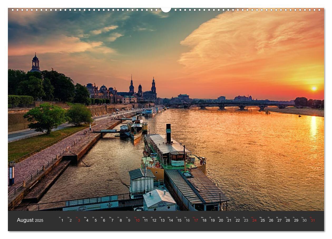 Bild: 9783435796588 | Barockstadt Dresden (Wandkalender 2025 DIN A2 quer), CALVENDO...