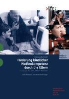 Cover: 9783810030429 | Förderung kindlicher Medienkompetenz durch die Eltern | Burkhardt