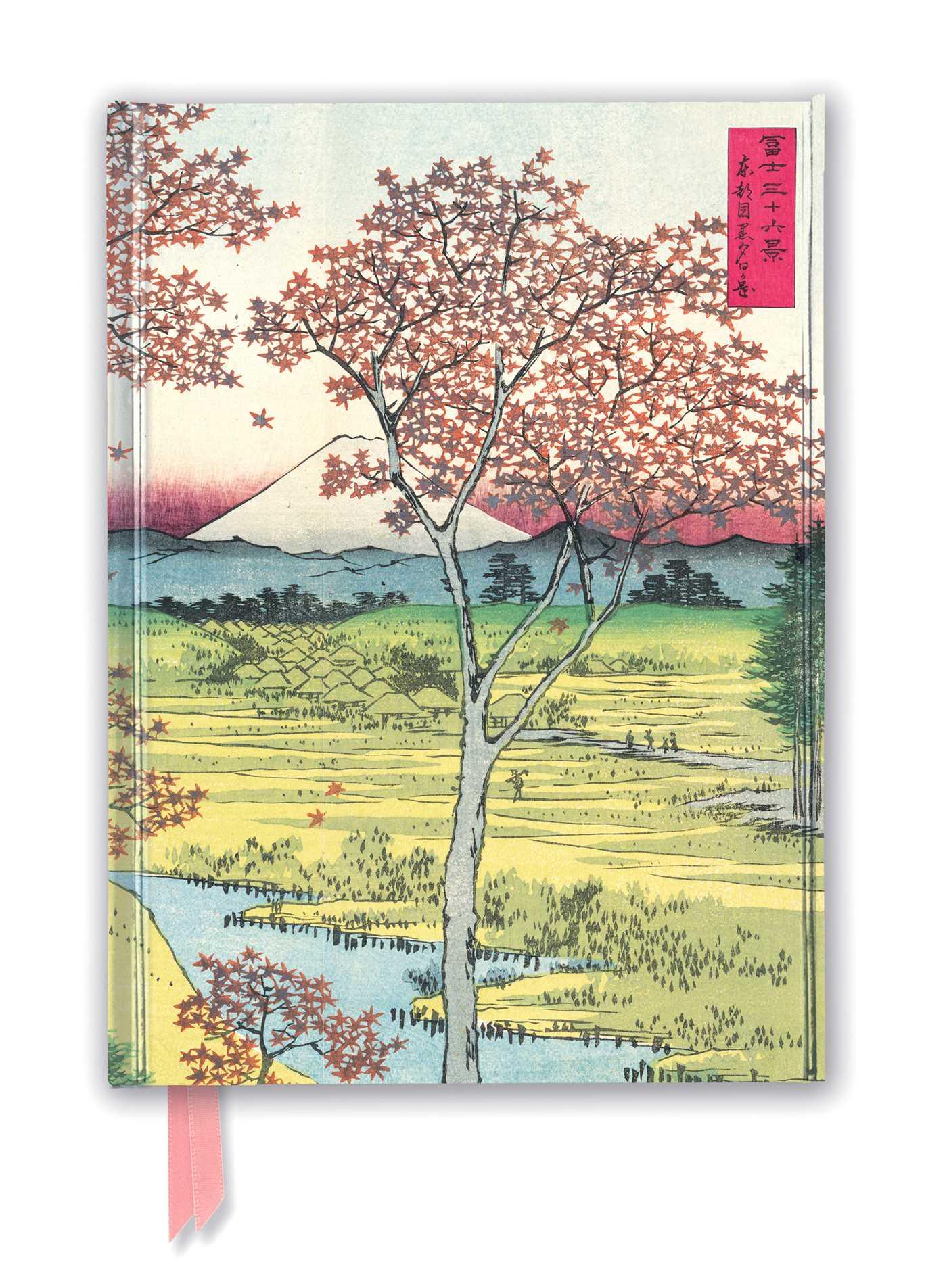 Cover: 9781787550346 | Hiroshige: Twilight Hill (Foiled Journal) | Flame Tree Publishing