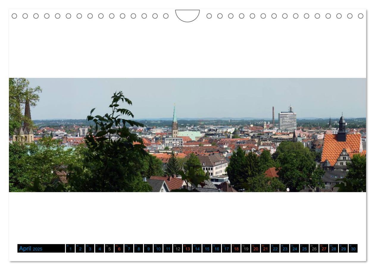 Bild: 9783435706518 | Bielefeld gibt es! Stadtpanoramen (Wandkalender 2025 DIN A4 quer),...