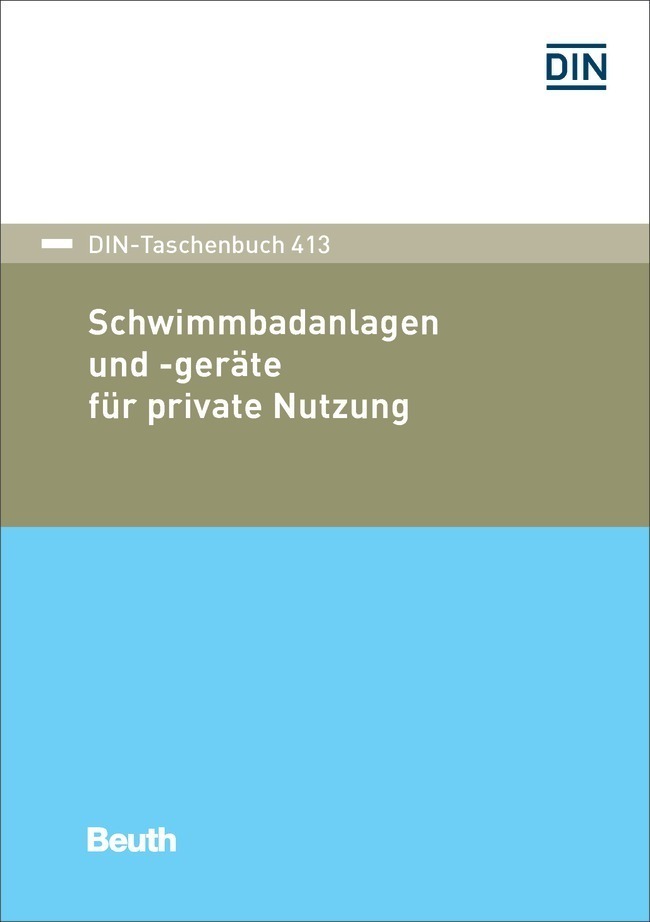 Cover: 9783410262046 | Schwimmbadanlagen und -geräte für private Nutzung | DIN e.V. | Buch