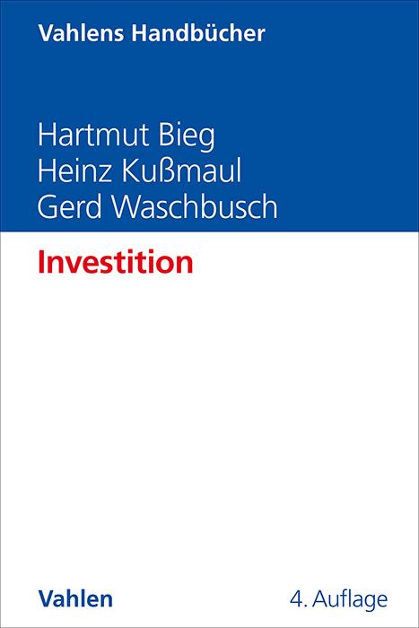 Cover: 9783800676606 | Investition | Hartmut Bieg (u. a.) | Buch | XXX | Deutsch | 2025