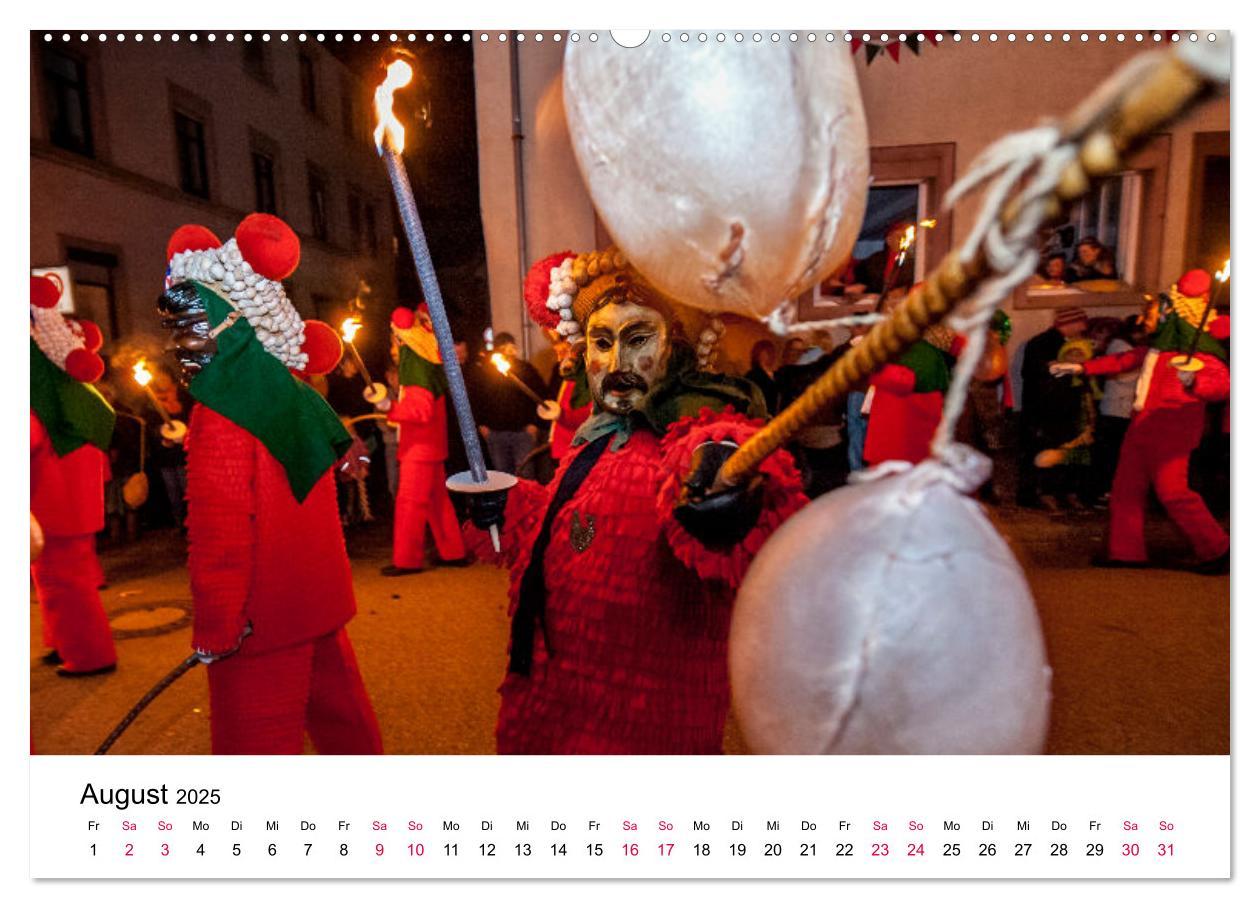 Bild: 9783435105410 | Die Elzacher Fastnacht (Wandkalender 2025 DIN A2 quer), CALVENDO...