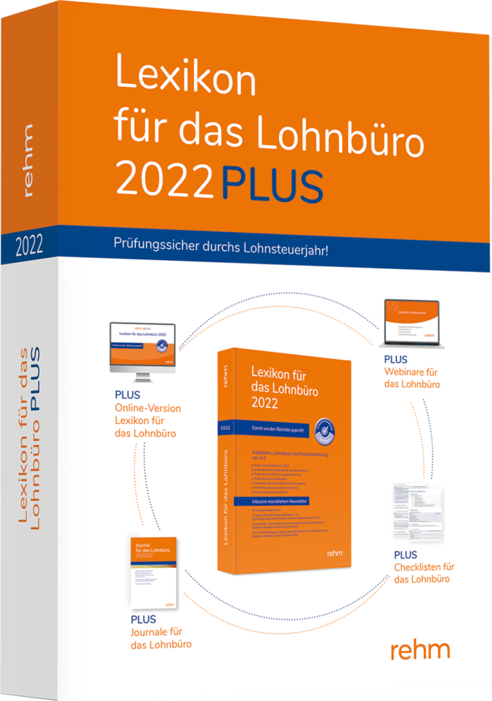 Cover: 9783807327877 | Lexikon für das Lohnbüro 2022 PLUS, m. 1 Buch, m. 1 Online-Zugang