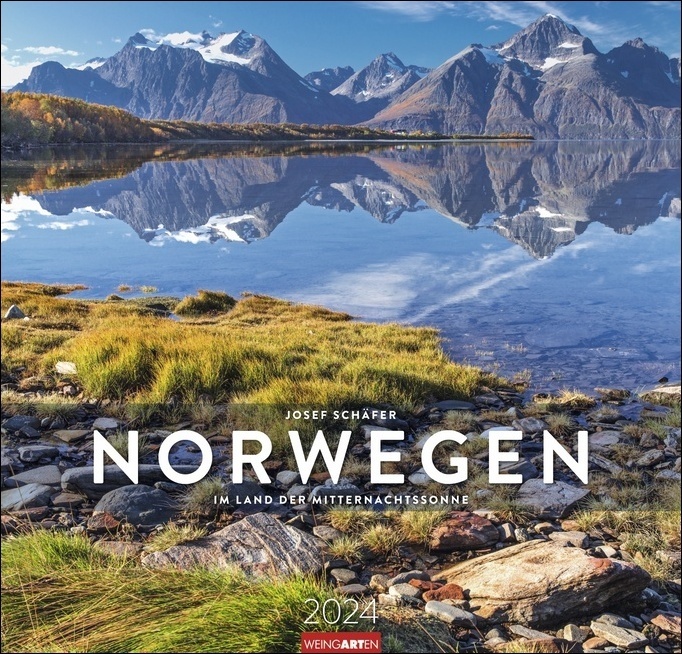 Cover: 9783840084751 | Norwegen Kalender 2024. Reise-Wandkalender mit 12 atemberaubenden...