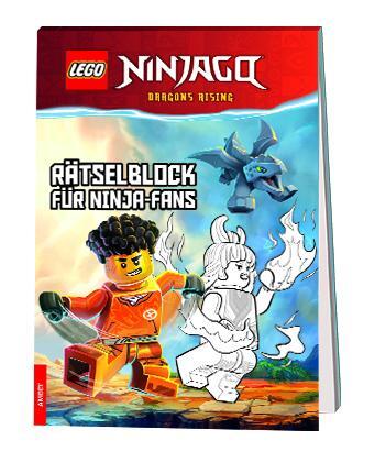 Cover: 9783960808619 | LEGO® NINJAGO® - Rätselblock für Ninjafans | Taschenbuch | 80 S.