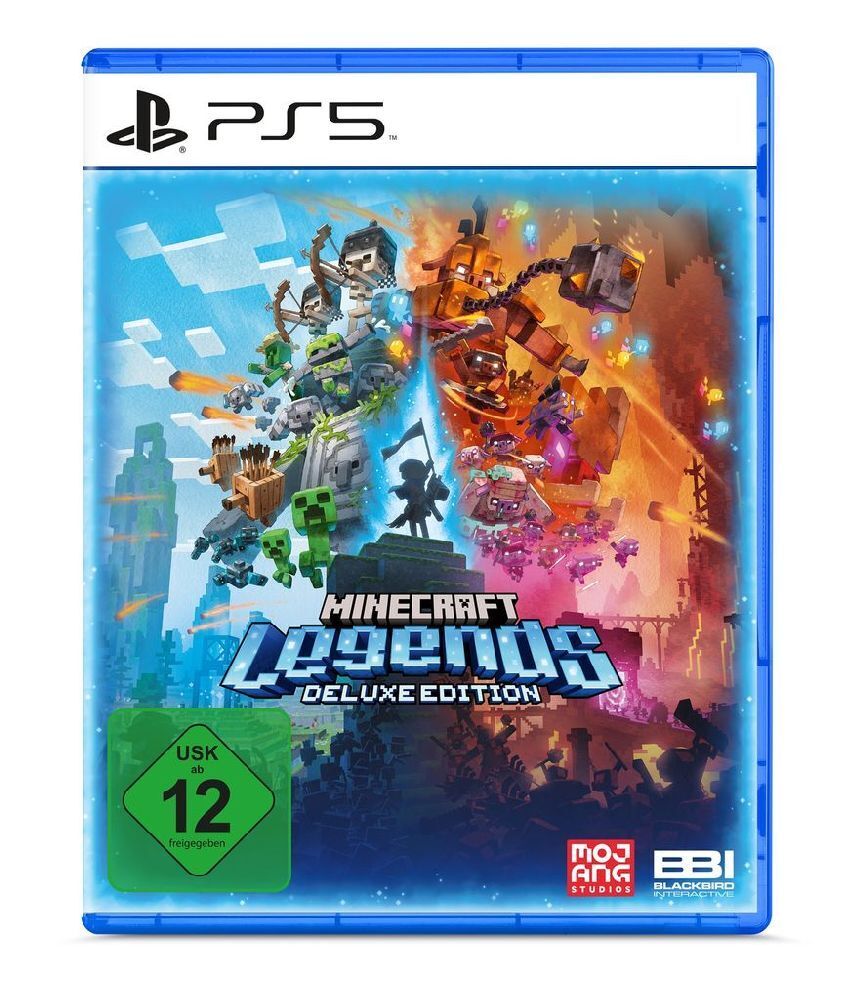 Cover: 5056635601810 | Minecraft Legends, 1 PS5-Blu-ray Disc (Deluxe Edition) | Blu-ray Disc
