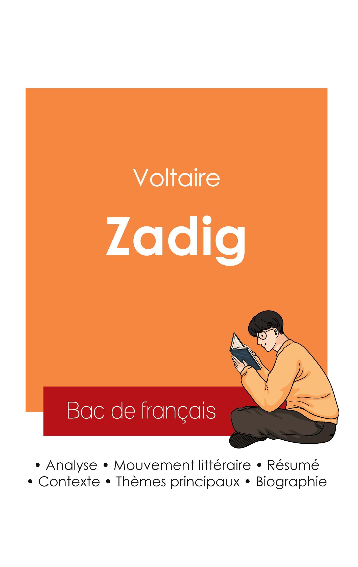 Cover: 9782385097639 | Réussir son Bac de français 2025 : Analyse de Zadig de Voltaire | Buch