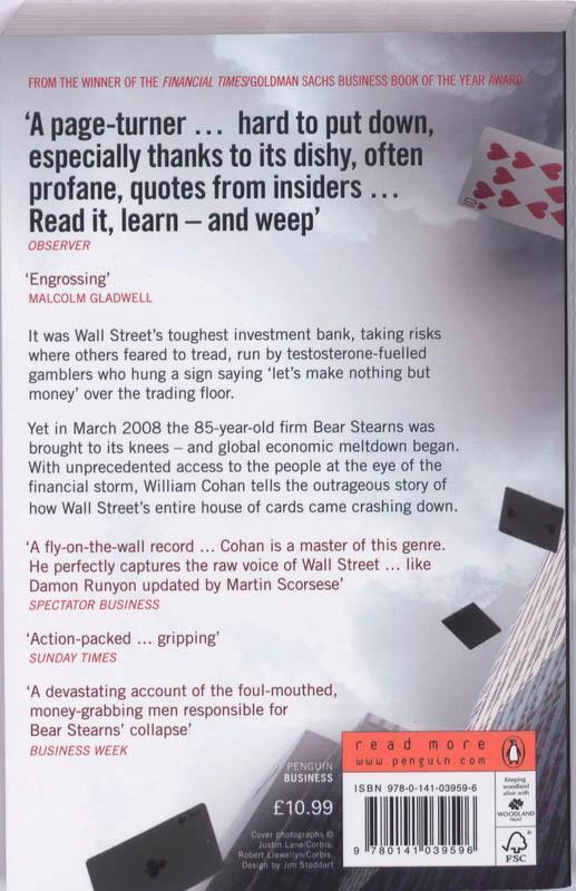 Rückseite: 9780141039596 | House of Cards | How Wall Street's Gamblers Broke Capitalism | Cohan