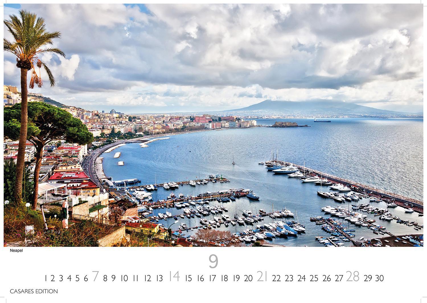 Bild: 9781835240274 | Golf von Neapel 2025 S 24x35 cm | Amalfi/Capri/Ischia | Kalender