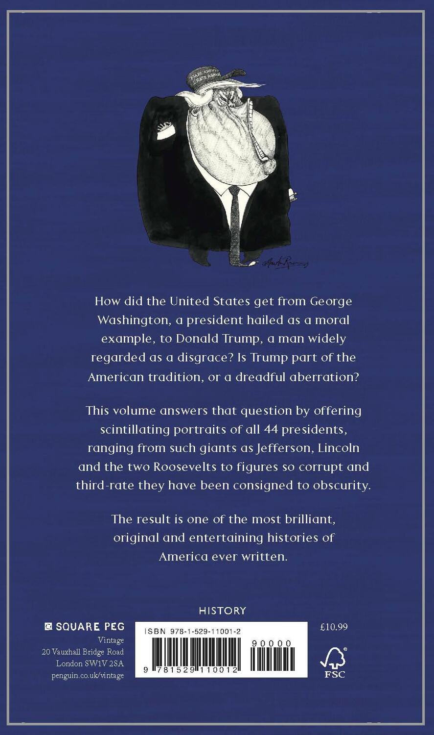 Rückseite: 9781529110012 | Gimson's Presidents | Brief Lives from Washington to Trump | Gimson