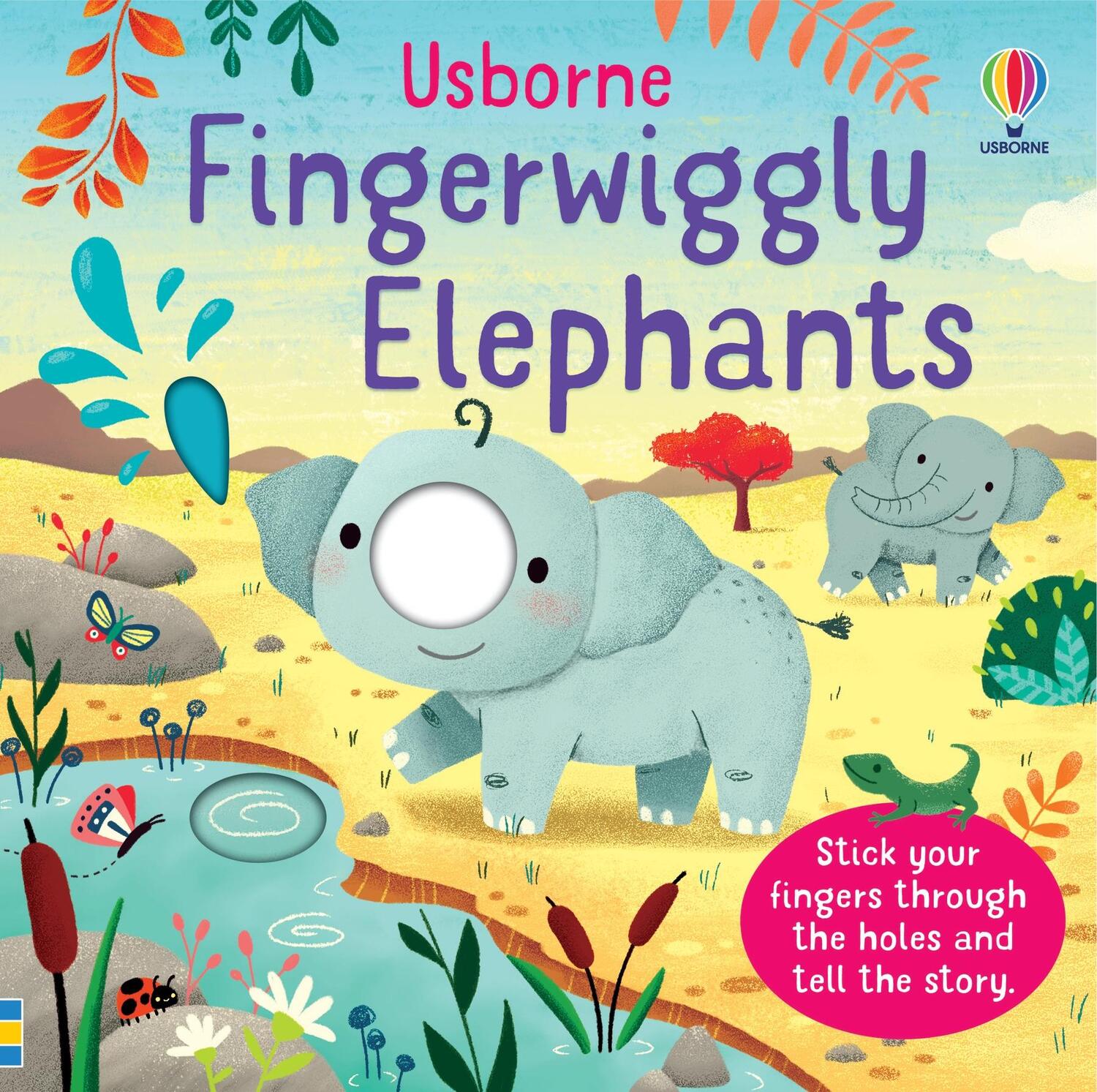 Cover: 9781474986793 | Fingerwiggly Elephants | Felicity Brooks | Buch | Fingerwiggles | 2021