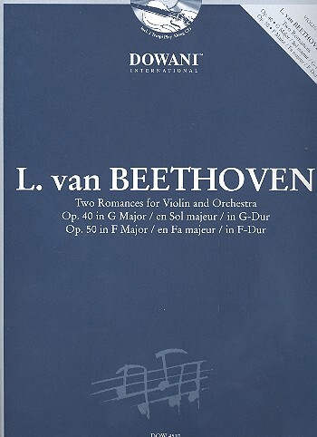 Cover: 9783905476828 | 2 Romanzen in G-Dur und F-Dur | Ludwig van Beethoven | Buch + CD