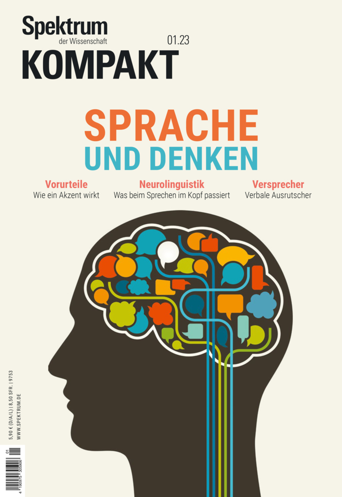 Cover: 9783958927377 | Spektrum Kompakt - Sprache und Denken | Spektrum der Wissenschaft