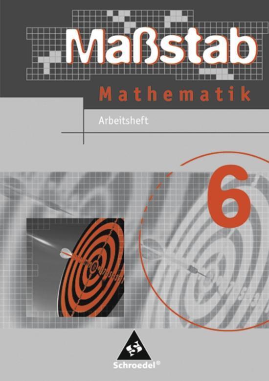 Cover: 9783507845565 | Maßstab 6. Mathematik. Arbeitsheft. Niedersachsen. Hauptschule | 2006