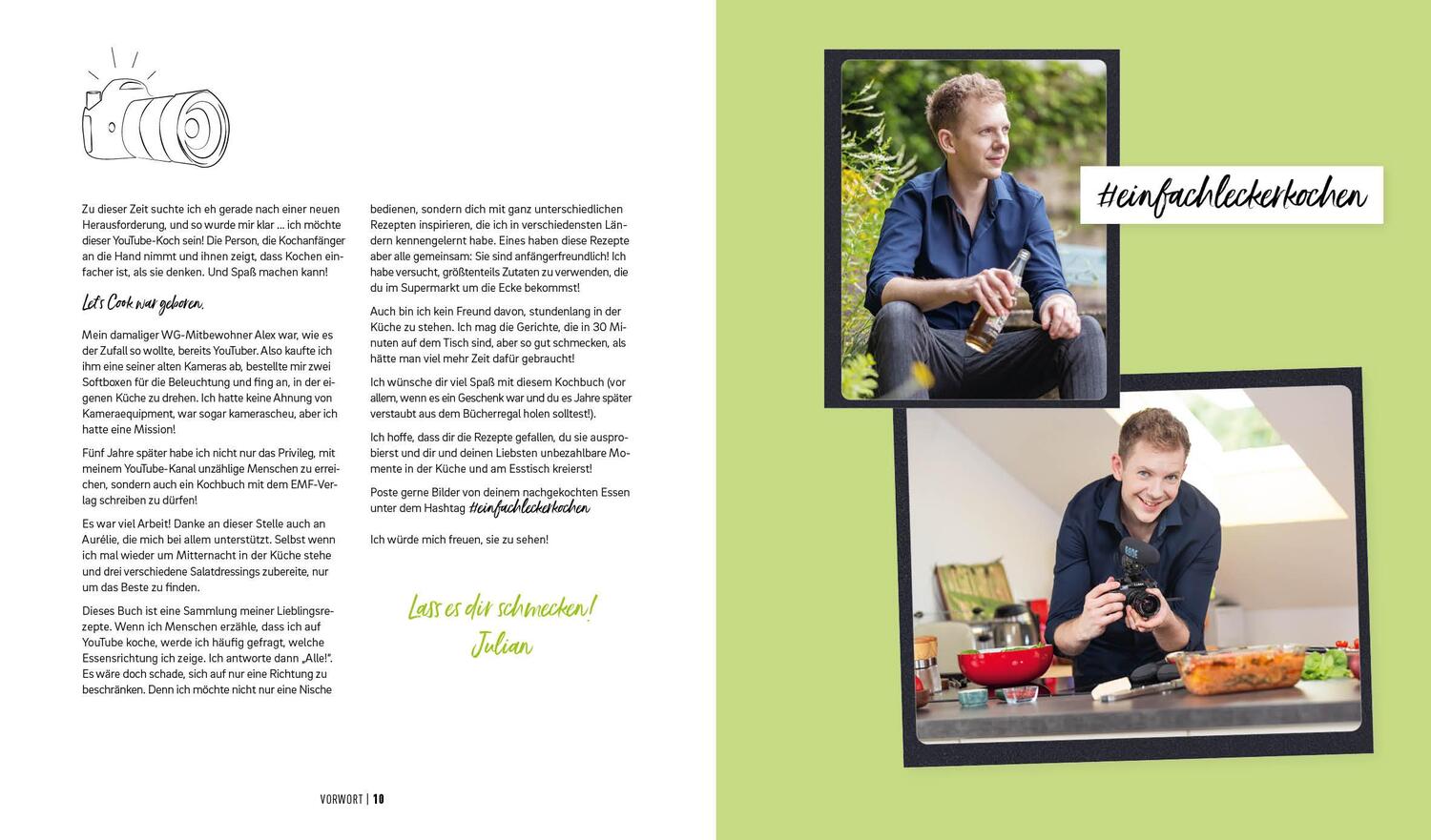 Bild: 9783745907520 | Let's Cook mit Julian -Einfach lecker kochen! | Julian Lange | Buch